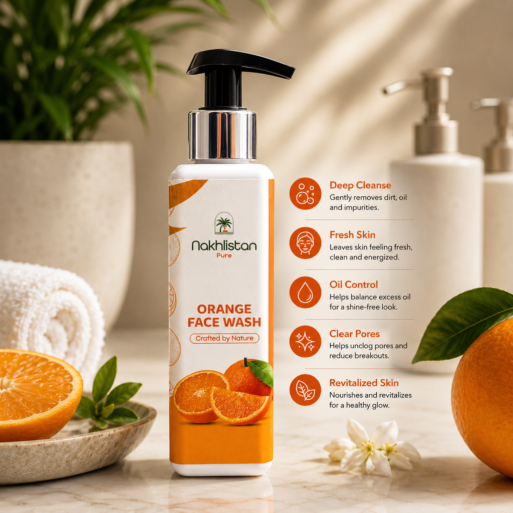 Orange Face Wash