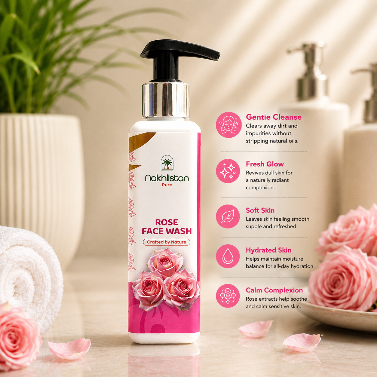 Rose Face Wash