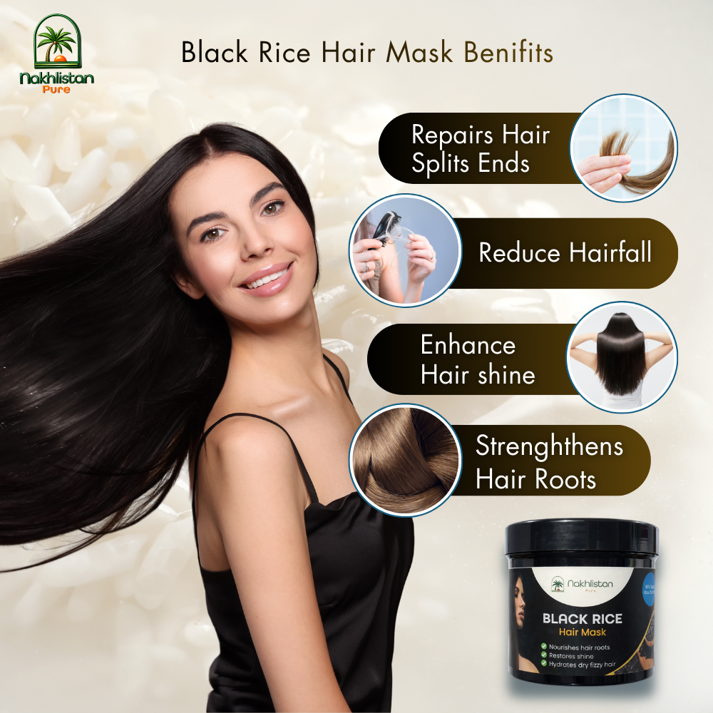 Black Rice Hair Mask