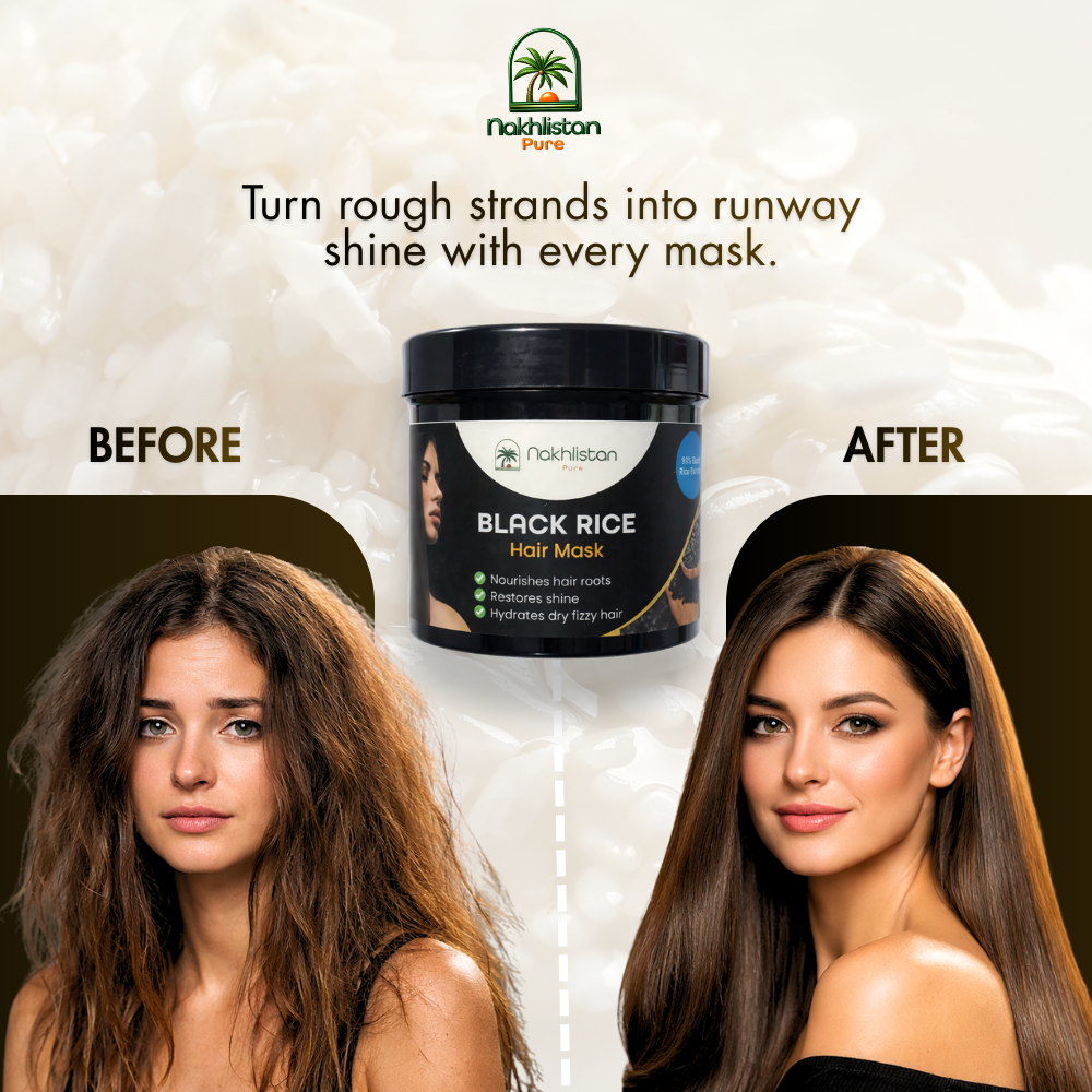 Black Rice Hair Mask